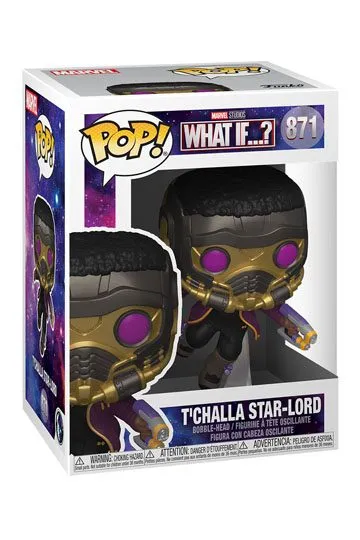 Funko Pop tchalla star lord